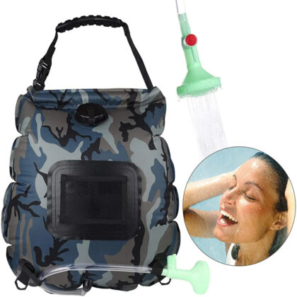 “`json
{
  title: 20L Solar Heated Outdoor Camping Shower Water Bag,
  category: Camping & Hiking Equipment,
  tags: [Portable Shower, Camping Gear, Hiking Accessories, Climbing Gear, Bath Equipment, Ducha Portatil]
}
“`